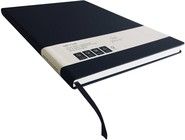 Büngers Notebook Creartive grå A4 fôret 120gsm