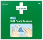 Cederroth Soft Foam Bandasje Blue 6cmx4,5m