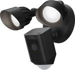 Ring Floodlight Cam Wired Plus - Svart
